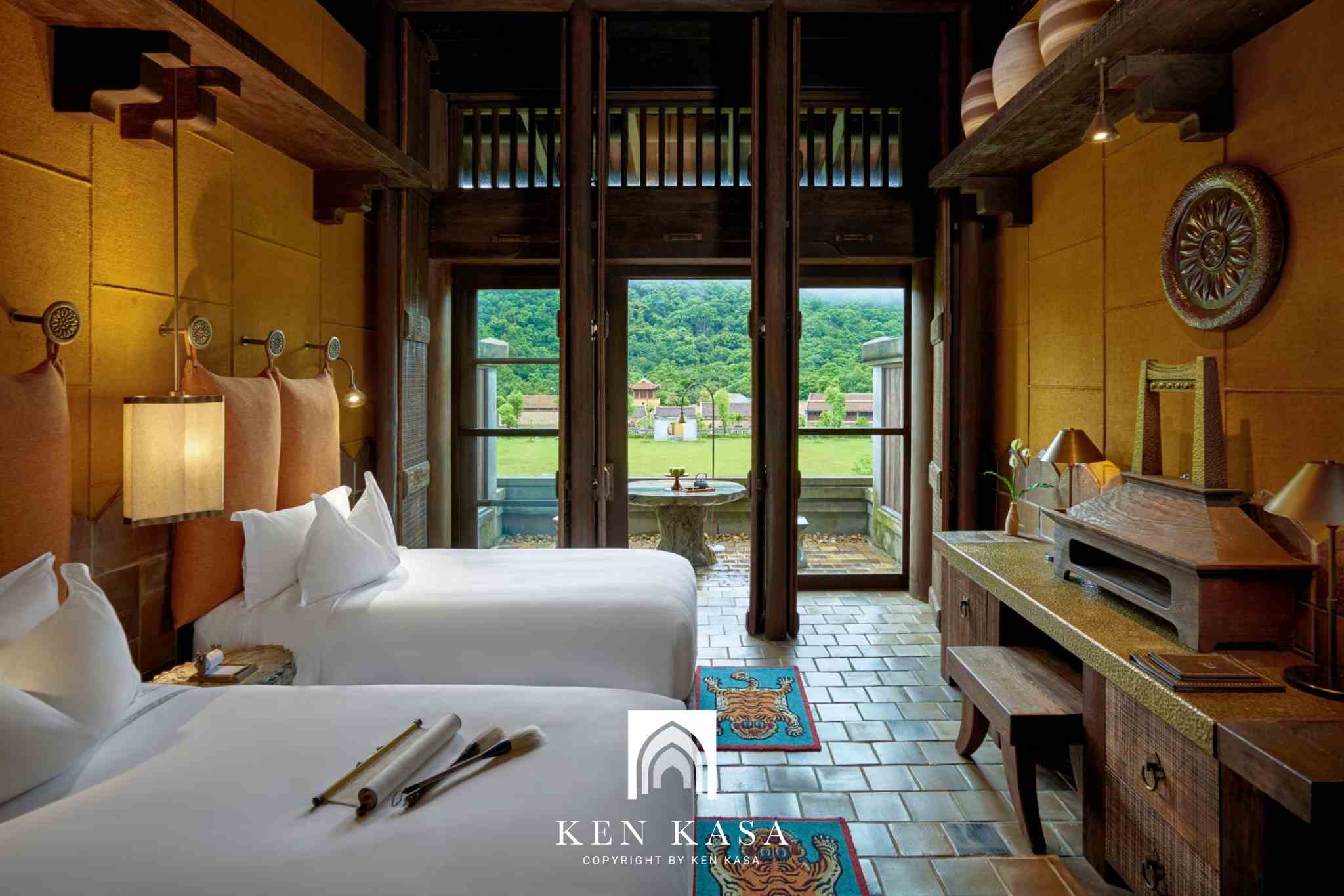 tầm nh&igrave;n của ph&ograve;ng deluxe 